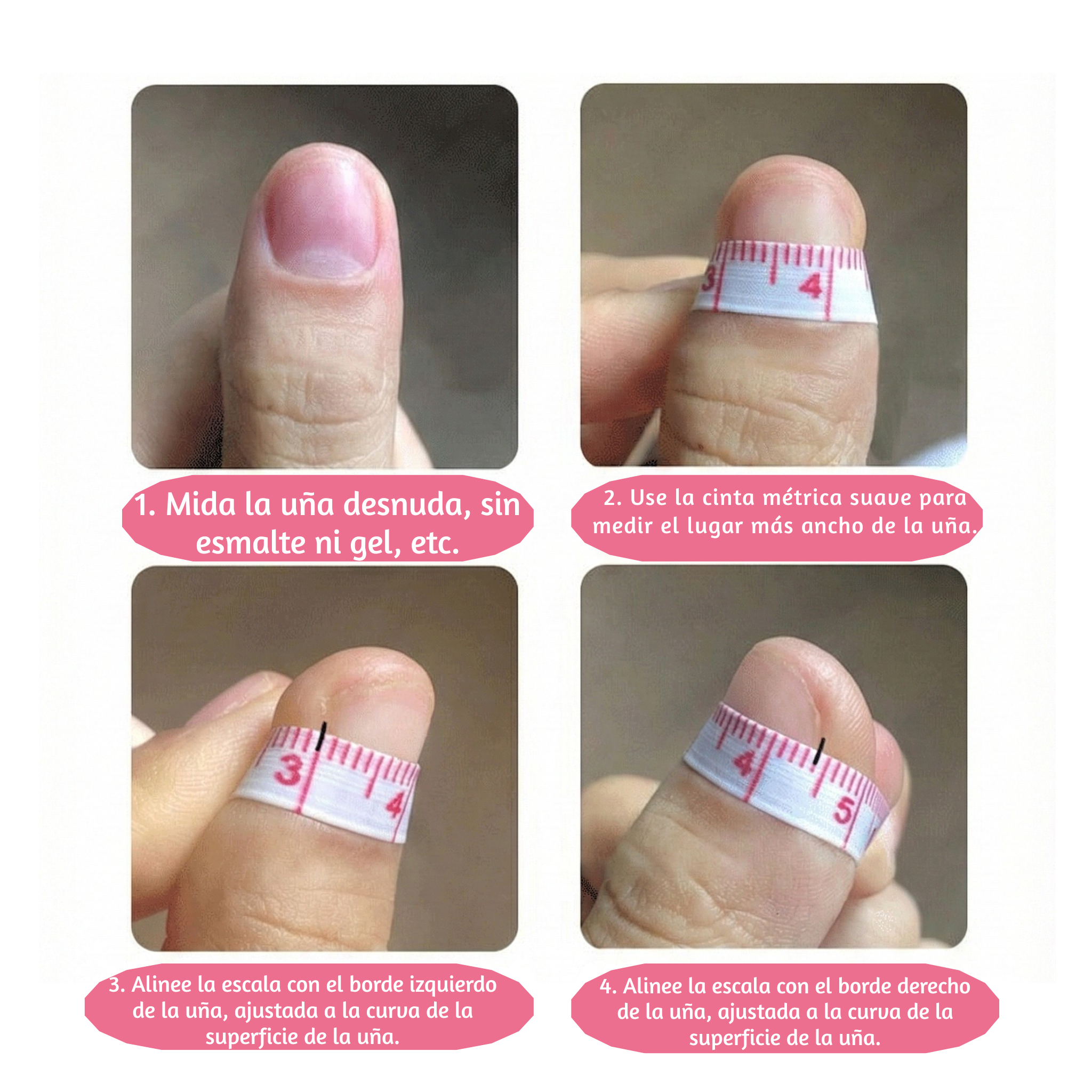 Medición con cinta métrica